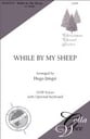 While by My Sheep SATB choral sheet music cover